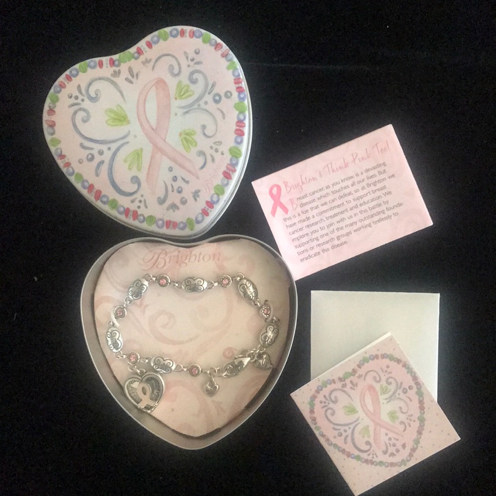 💞Brighton Power of Pink” Legacy Heart Bracelet